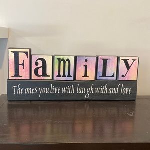 “Family” Decoration